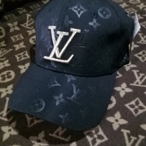 Luxury Black Designer Cap